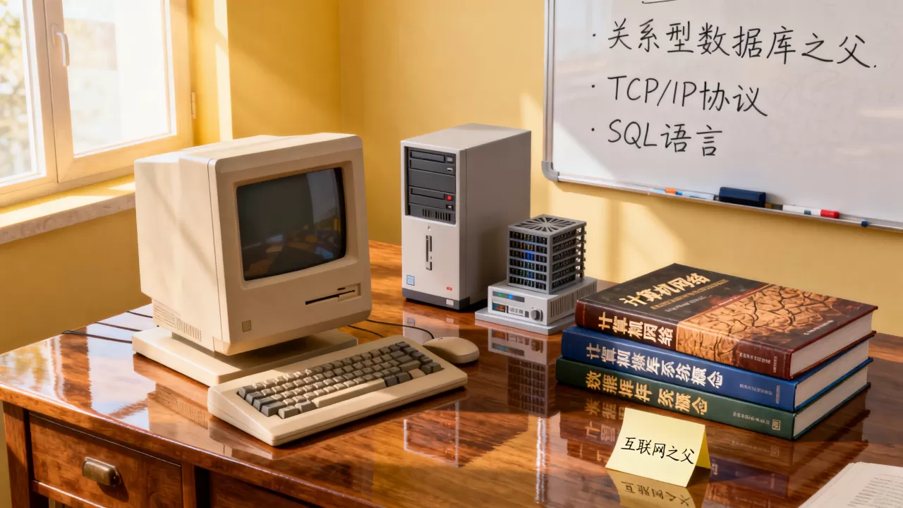 谁是互联网之父与关系型数据库之父？互联网之父是谁