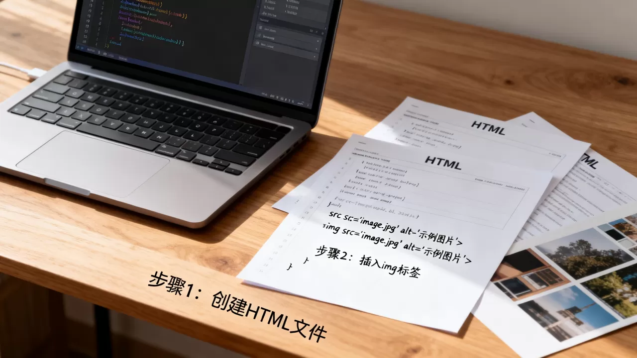 html简单图片模板怎么制作？html图片代码怎么写