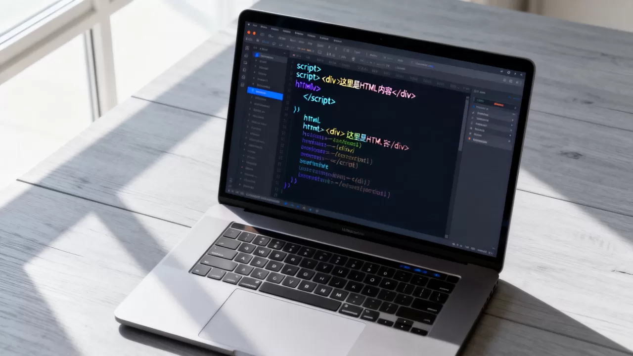 html写在script块里是什么意思?script标签内写html html写在script块里是什么意思?script标签内写html