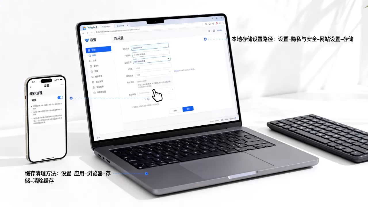html本地存储设置在哪里?浏览器缓存清理方法 html本地存储设置在哪里?浏览器缓存清理方法