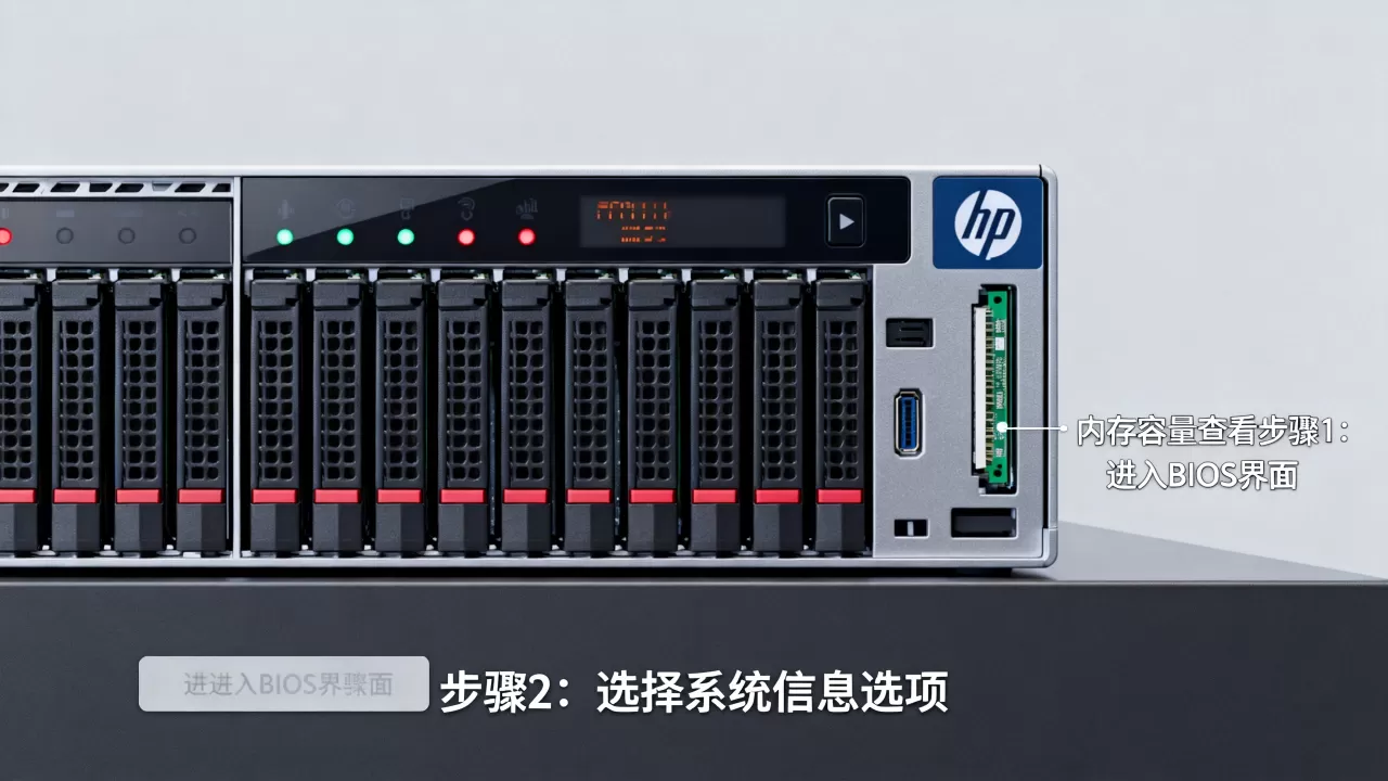 hp服务器内存容量显示不全怎么办?如何查看服务器内存具体容量 hp服务器内存容量显示不全怎么办?如何查看服务器内存具体容量
