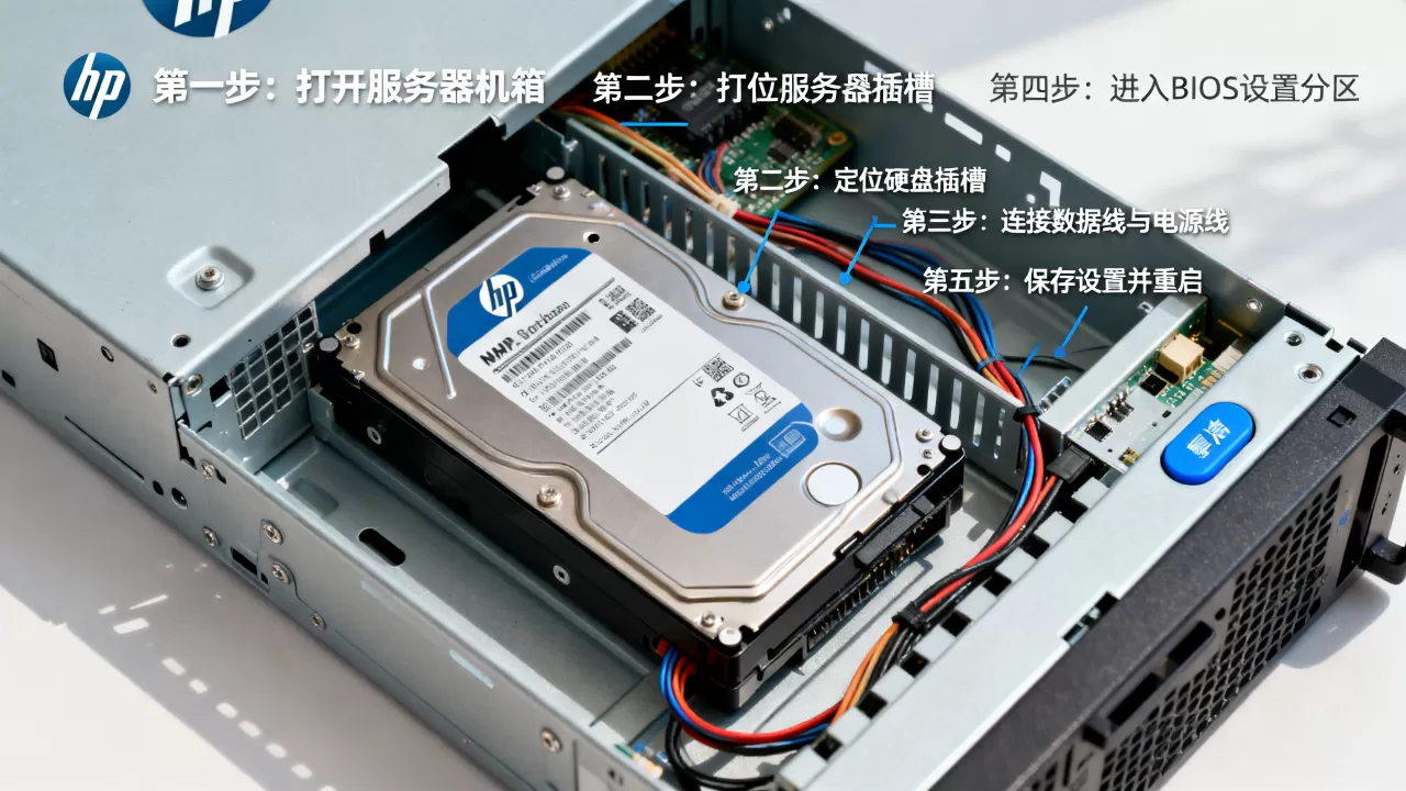 HP服务器硬盘怎么分区?HP服务器硬盘分区详细步骤 HP服务器硬盘怎么分区?HP服务器硬盘分区详细步骤