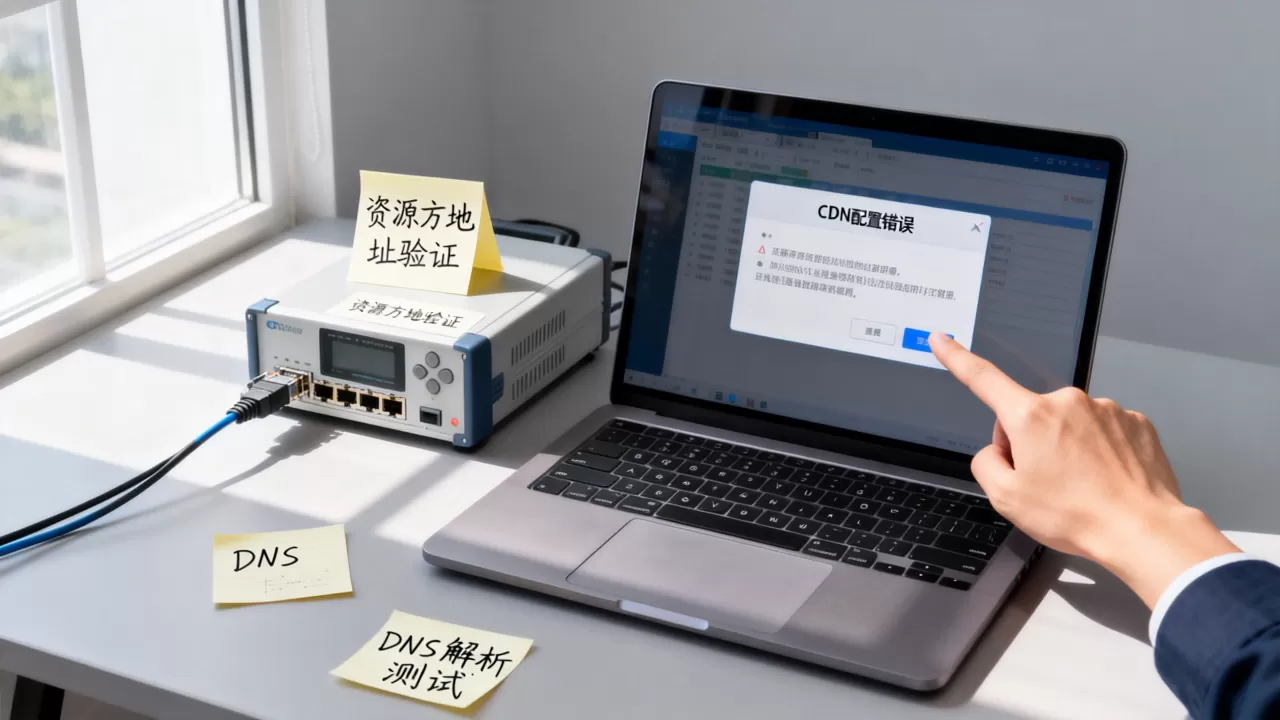 CDN资源方错误怎么解决？CDN配置错误导致网站打不开