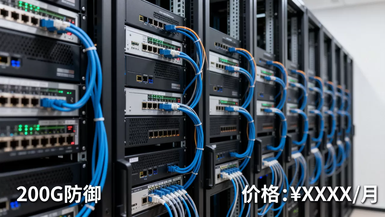 高防服务器200G防御多少钱？200G高防服务器价格表