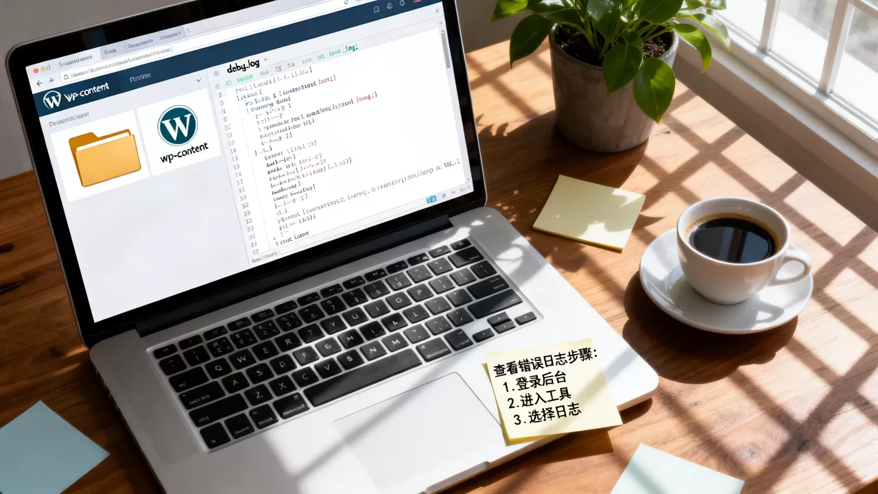 WordPress错误日志怎么查看