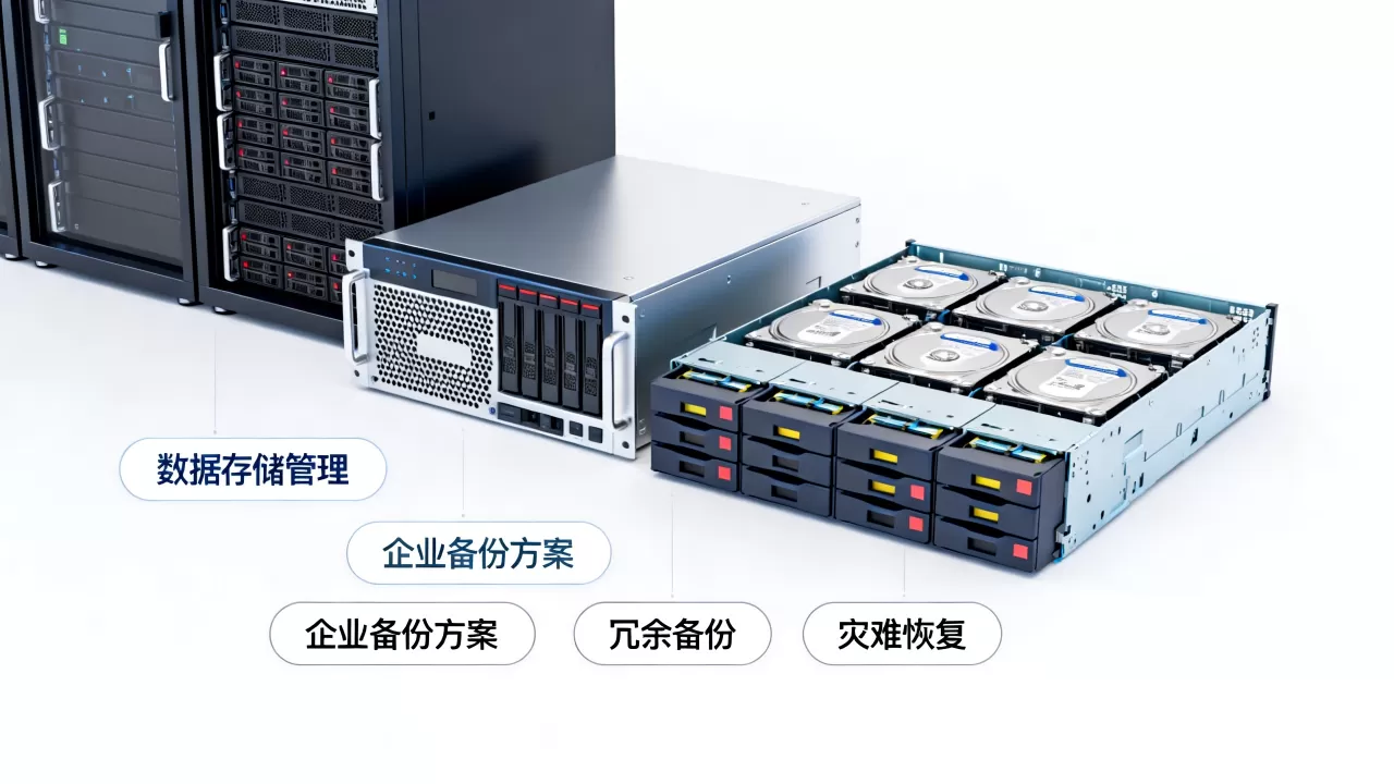 公司服务器存储数据怎么管理？企业服务器数据备份方案