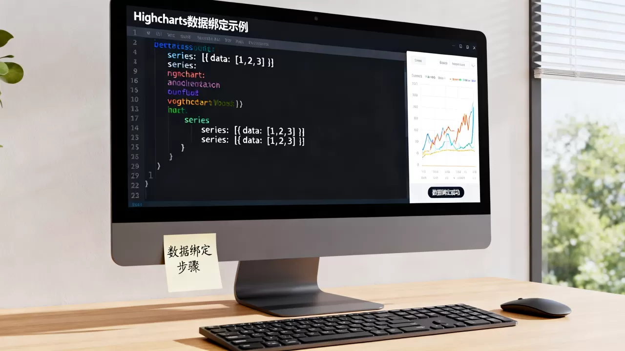 HighchartsJS数据如何绑定?highchartsjs数据绑定方式代码实例 HighchartsJS数据如何绑定?highchartsjs数据绑定方式代码实例