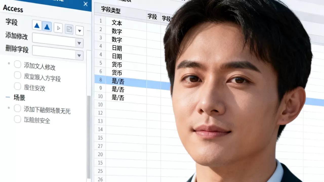 Access数据库表中的字段如何操作?access数据库字段类型有哪些 Access数据库表中的字段如何操作?access数据库字段类型有哪些