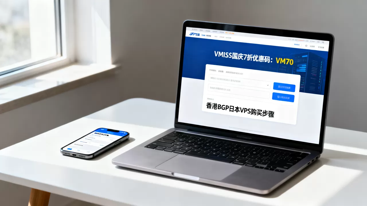 VMISS国庆7折优惠码怎么用？香港BGP日本VPS购买攻略