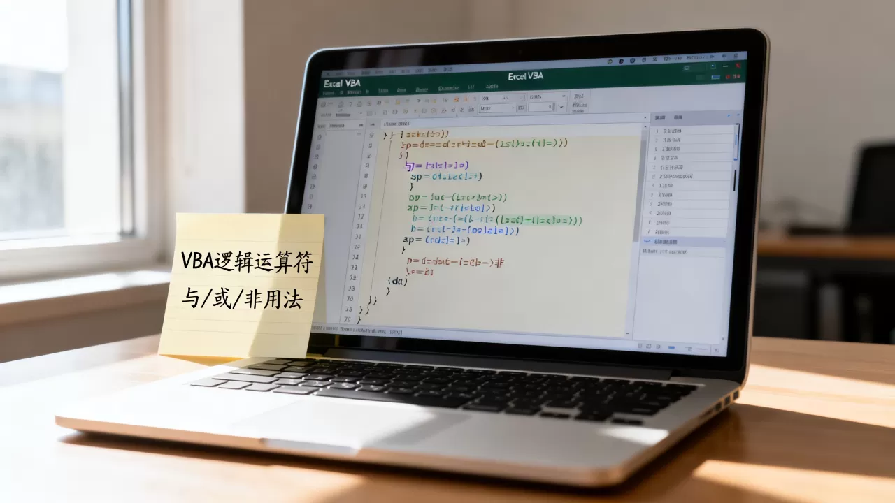 Excel VBA与或非怎么用？vba逻辑运算符用法详解