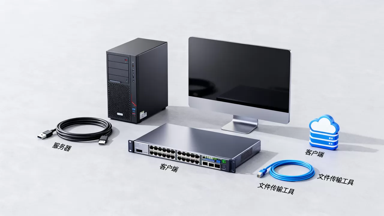 服务器与客户端怎么传文件？文件传输工具推荐