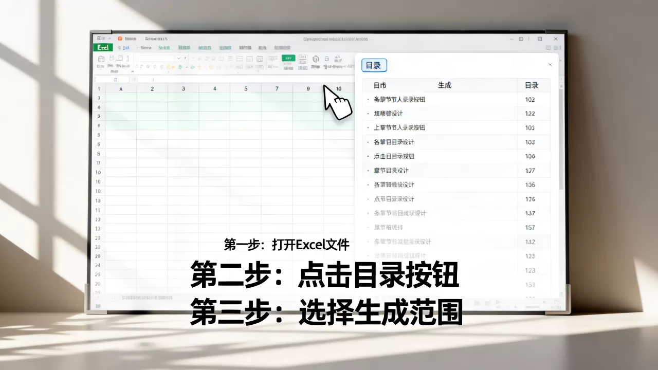 Excel表如何快速生成目录?一键自动提取目录方法 Excel表如何快速生成目录?一键自动提取目录方法