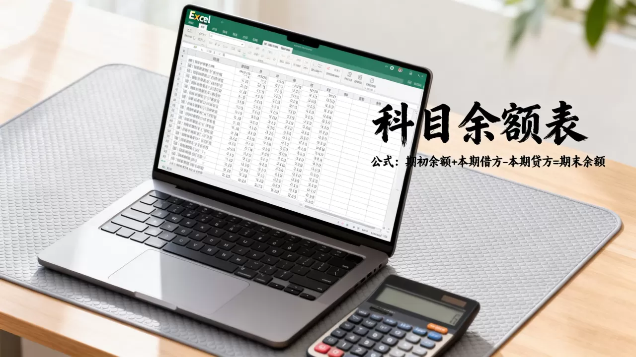 科目余额表excel怎么制作?科目余额表公式详解 科目余额表excel怎么制作?科目余额表公式详解