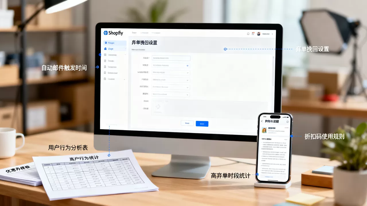 Shopify弃单挽回怎么设置?如何降低购物车弃单率 Shopify弃单挽回怎么设置?如何降低购物车弃单率