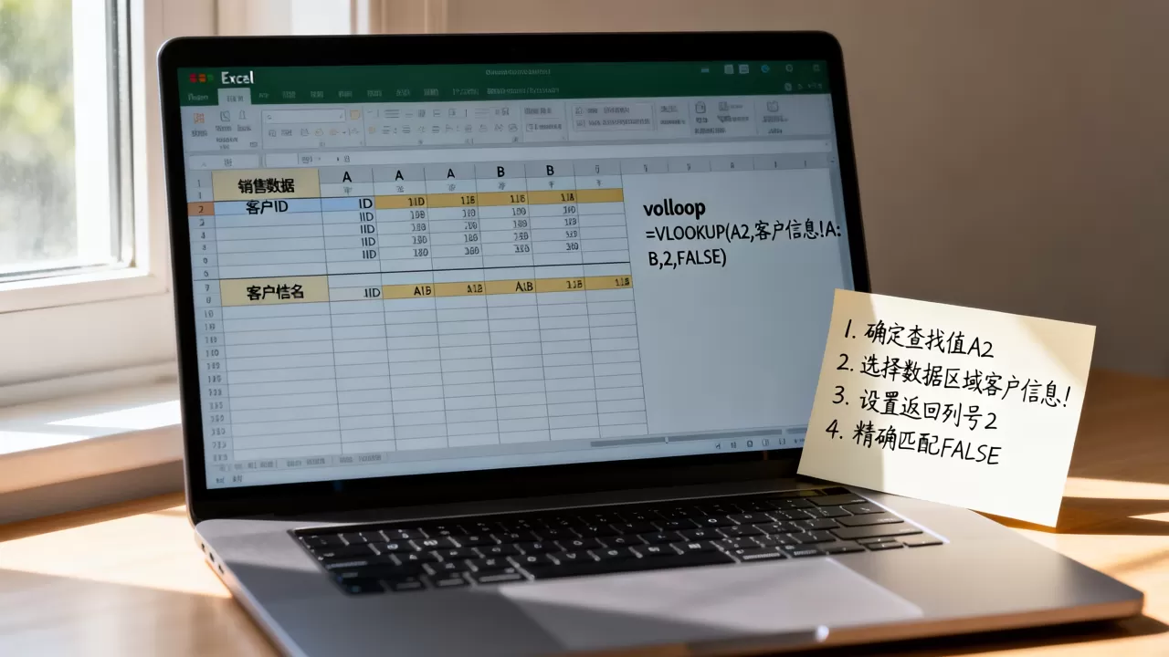 Excel如何引用行数据?vlookup跨表引用数据公式 Excel如何引用行数据?vlookup跨表引用数据公式