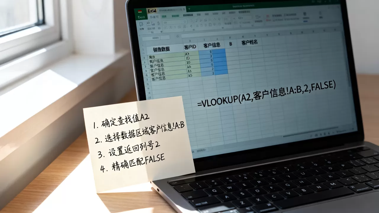 Excel如何引用行数据?vlookup跨表引用数据公式 Excel如何引用行数据?vlookup跨表引用数据公式