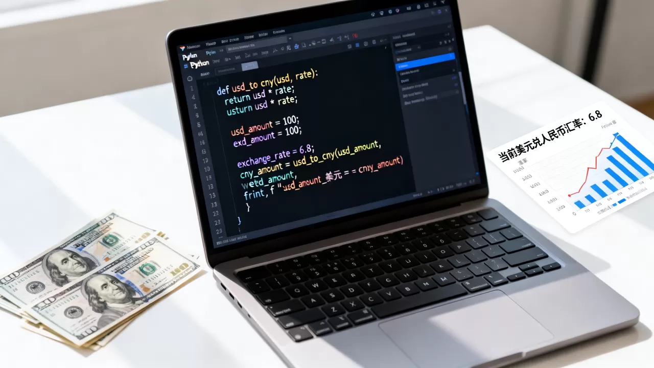 Python美元怎么换算?Python汇率转换代码 Python美元怎么换算?Python汇率转换代码