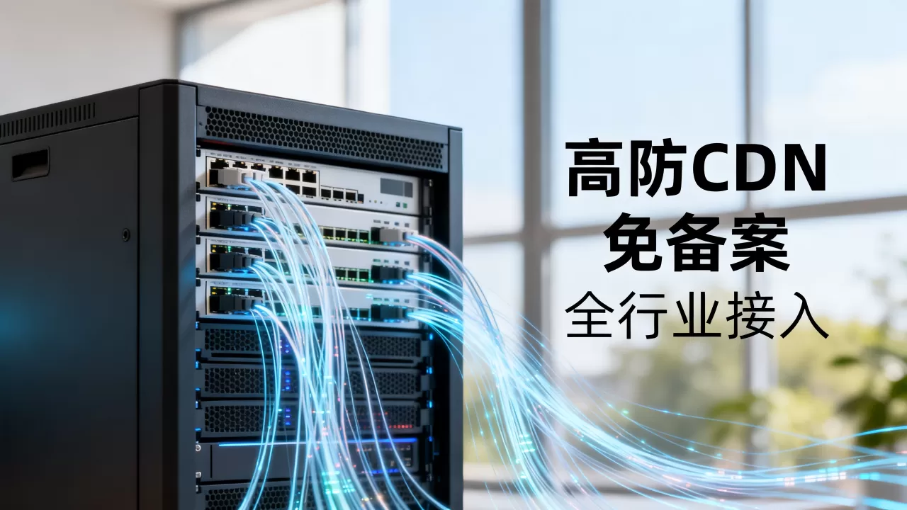 网站被攻击访问慢怎么办?高防CDN免备案全行业接入 网站被攻击访问慢怎么办?高防CDN免备案全行业接入