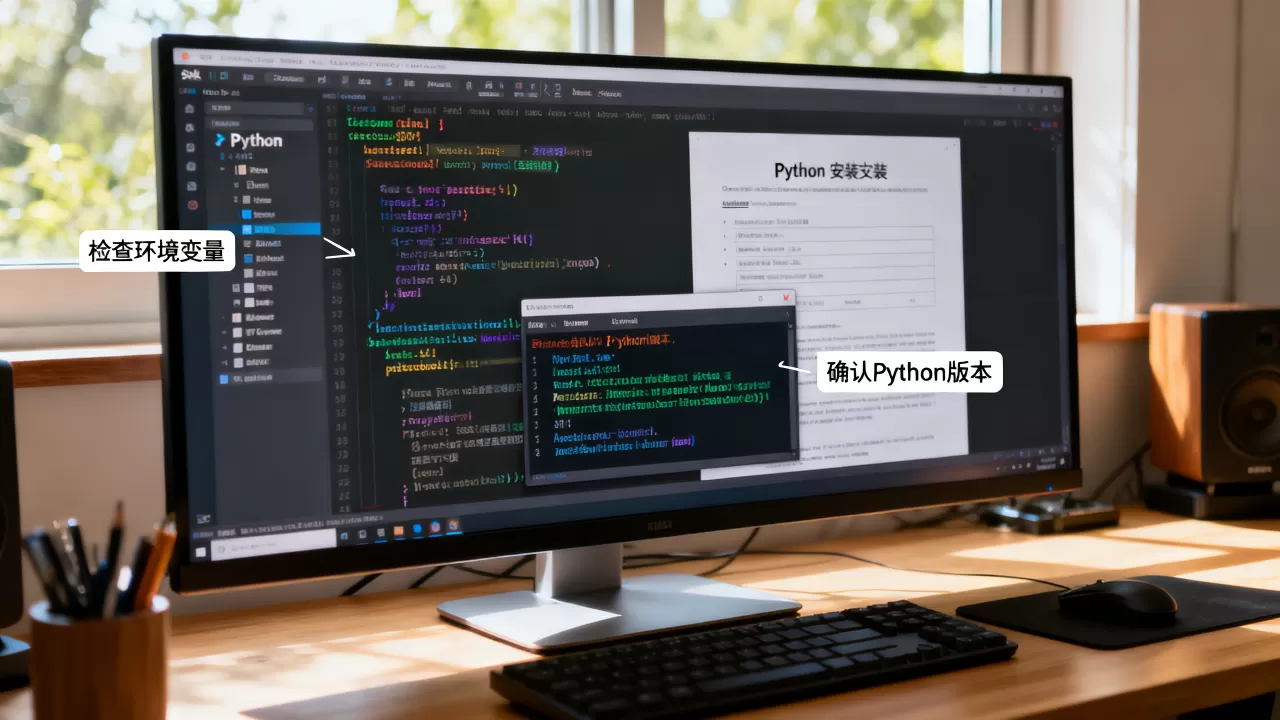 Python dbnsetup怎么安装，Python环境配置报错如何解决？