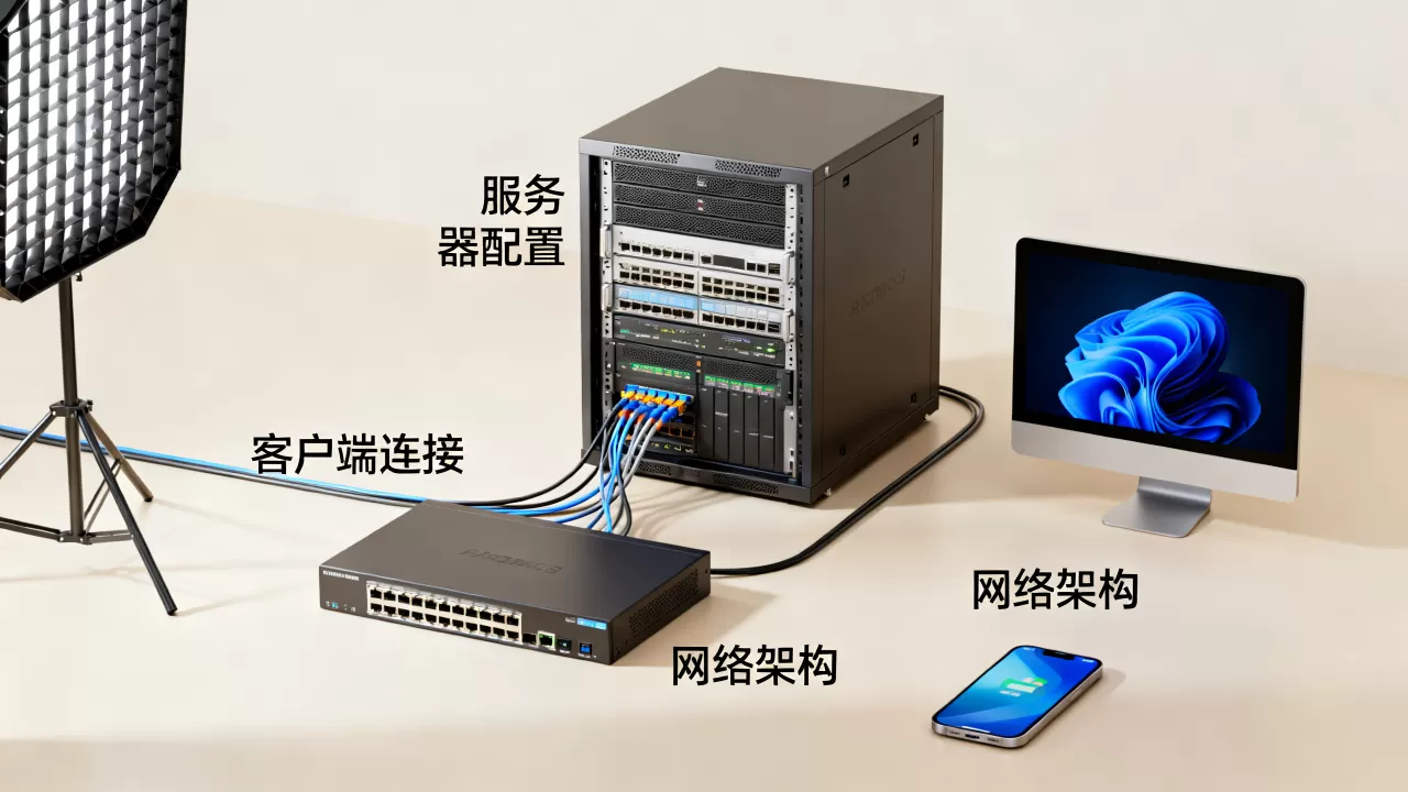 服务器分客户端该如何操作，服务器客户端架构怎么搭建？