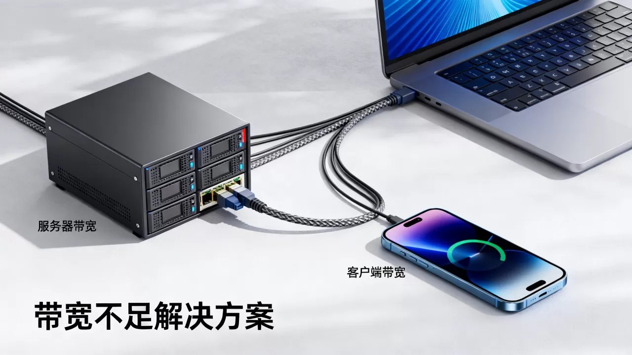 服务器带宽与客户端带宽有何区别,服务器带宽不足怎么办? 服务器带宽与客户端带宽有何区别,服务器带宽不足怎么办?