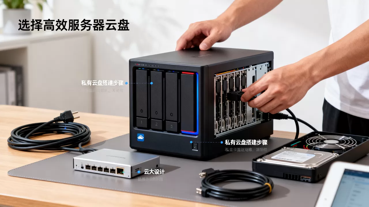 如何选择高效的服务器云盘，私有云盘搭建怎么操作最简单？