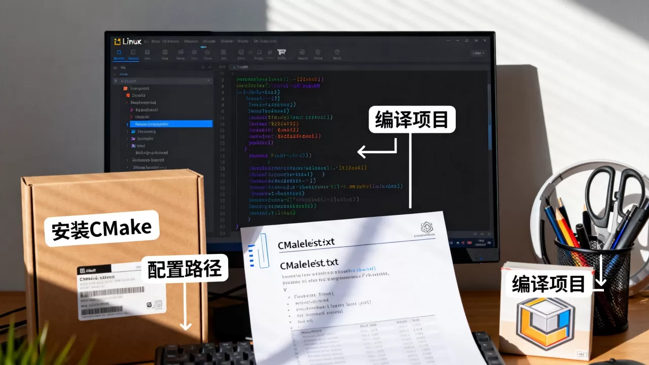 Linux怎么使用CMake编译,cmake怎么安装配置? Linux怎么使用CMake编译,cmake怎么安装配置?
