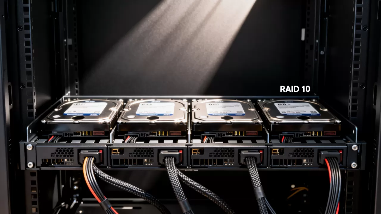 服务器四块硬盘怎么做阵列,RAID 5和RAID 10哪个更好? 服务器四块硬盘怎么做阵列,RAID 5和RAID 10哪个更好?