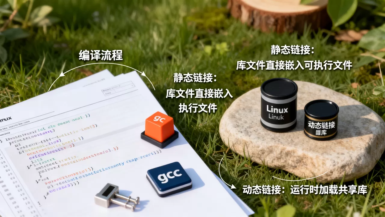 Linux编译连接流程是什么,静态链接和动态链接有什么区别? Linux编译连接流程是什么,静态链接和动态链接有什么区别?
