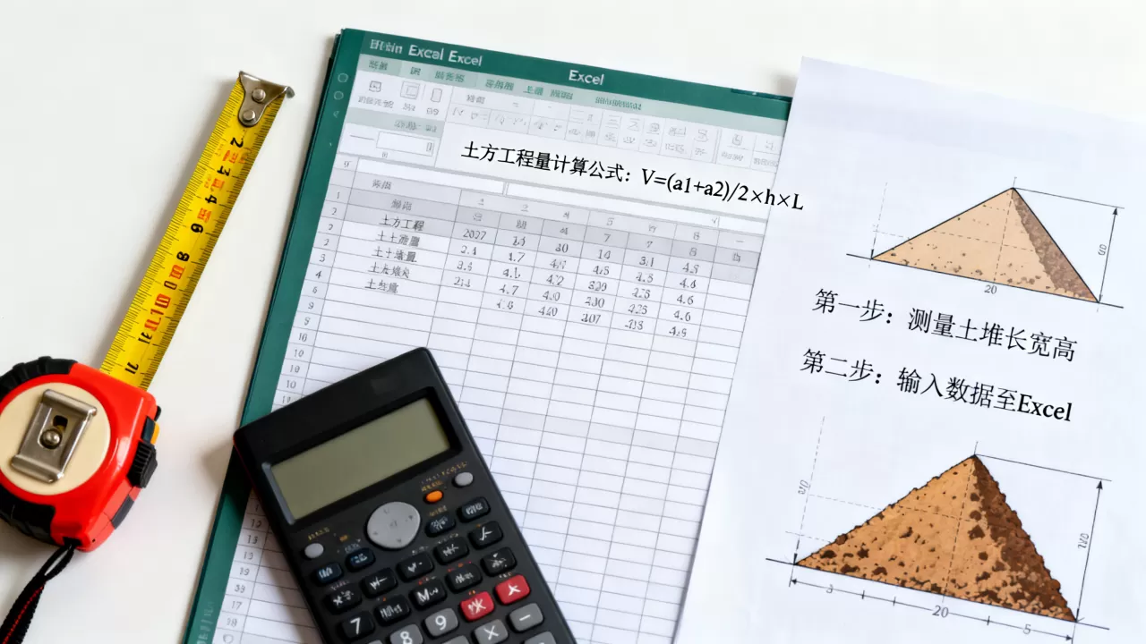 如何用Excel进行土方计算?,土方工程量计算公式怎么写? 如何用Excel进行土方计算?,土方工程量计算公式怎么写?