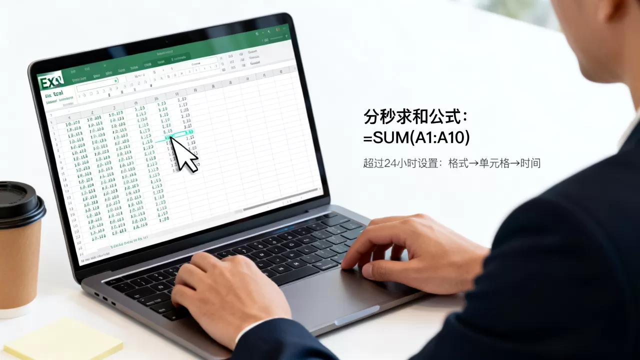 Excel分秒求和怎么操作,Excel时间求和超过24小时怎么办? Excel分秒求和怎么操作,Excel时间求和超过24小时怎么办?