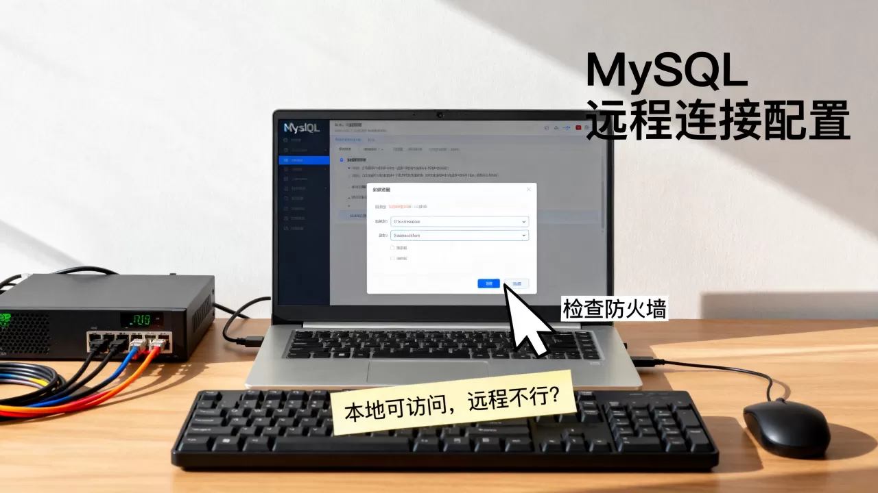 服务器MySQL本地能访问远程却不行？,MySQL远程连接怎么配置？