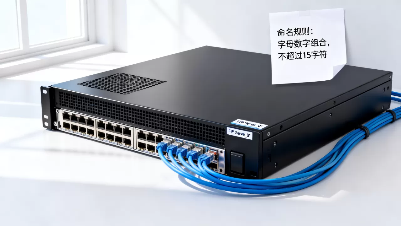 FTP服务器名该怎么写，命名规则有哪些？