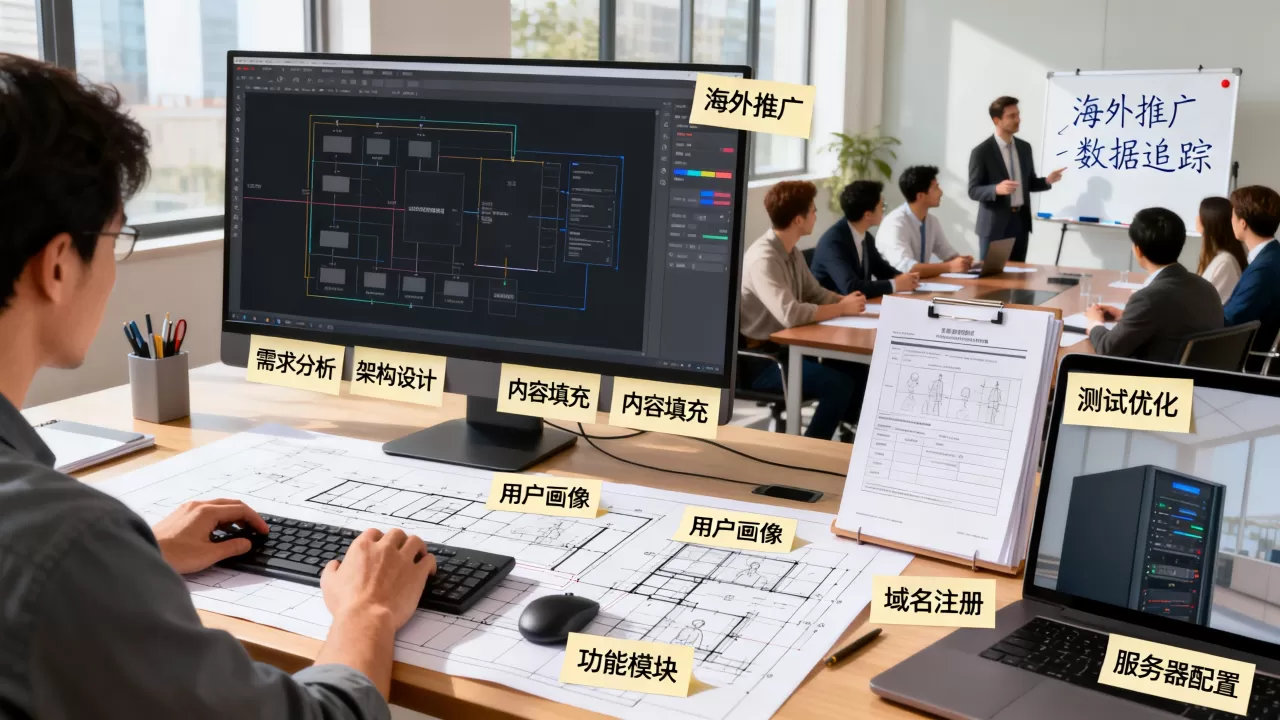番禺外贸网站建设的关键步骤有哪些？效果好吗？