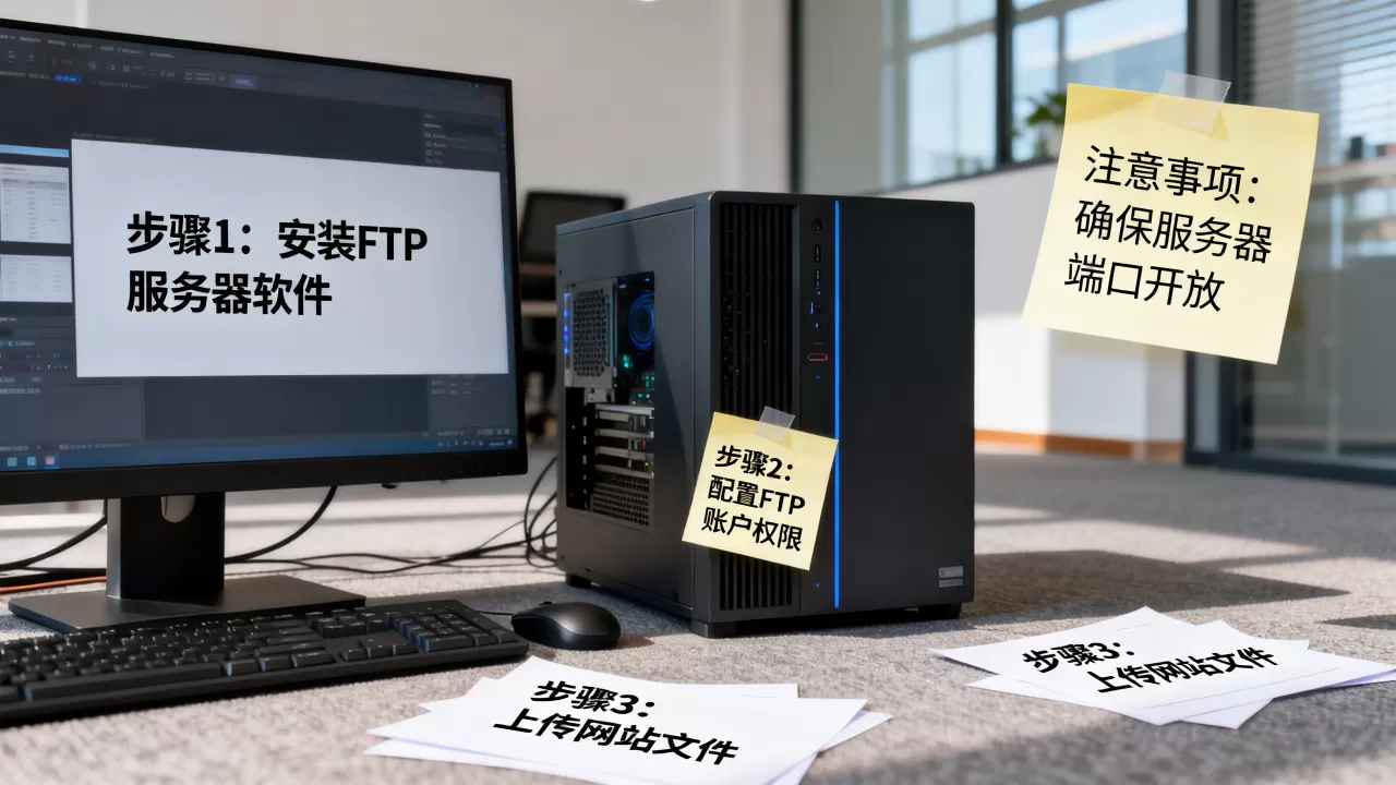 FTP服务器制作网站的具体步骤是什么，有哪些注意事项
