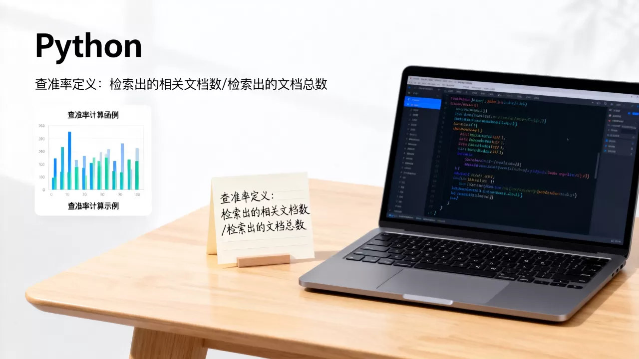 如何用Python计算查准率？，查准率是什么意思