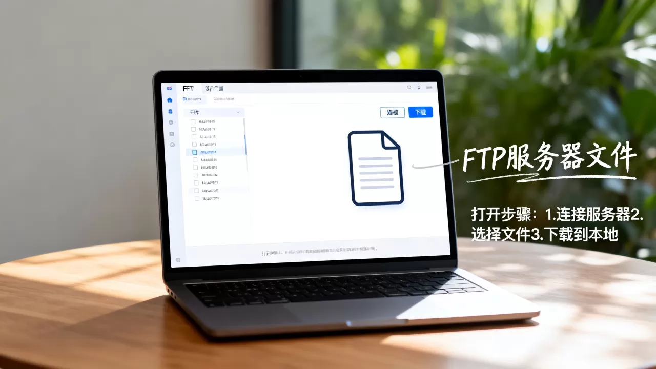ftp服务器文件能直接打开吗，怎么打开文件？