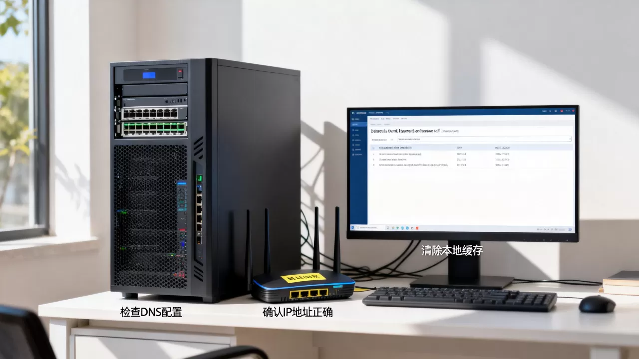 服务器IP更改后域名解析不生效？，怎么解决