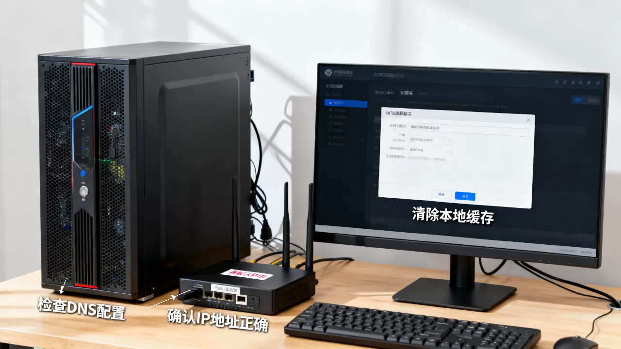 服务器IP更改后域名解析不生效?,怎么解决 服务器IP更改后域名解析不生效?,怎么解决