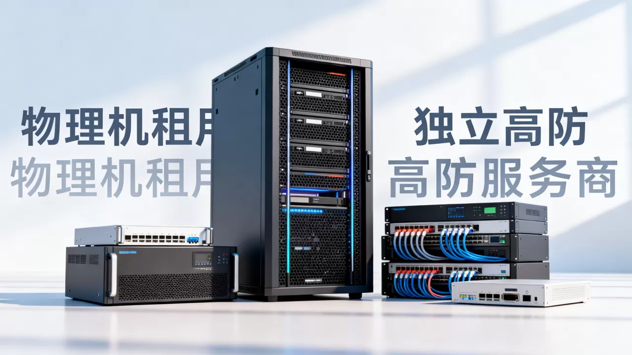 物理机租用能不能加独立高防？，高防服务商怎么选？