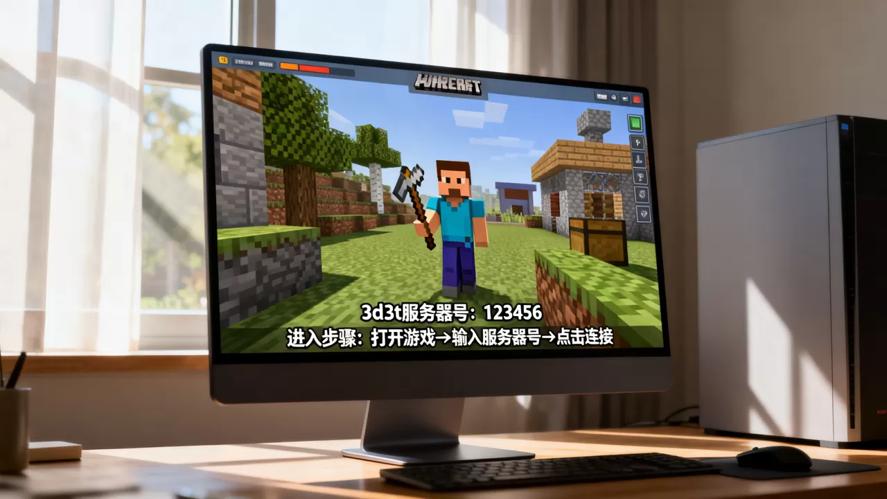 我的世界3d3t服务器号究竟是多少，怎么进入？
