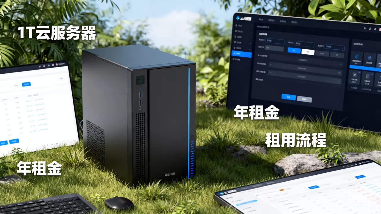 简米云服务器租用1T一年多少钱？，怎么租用