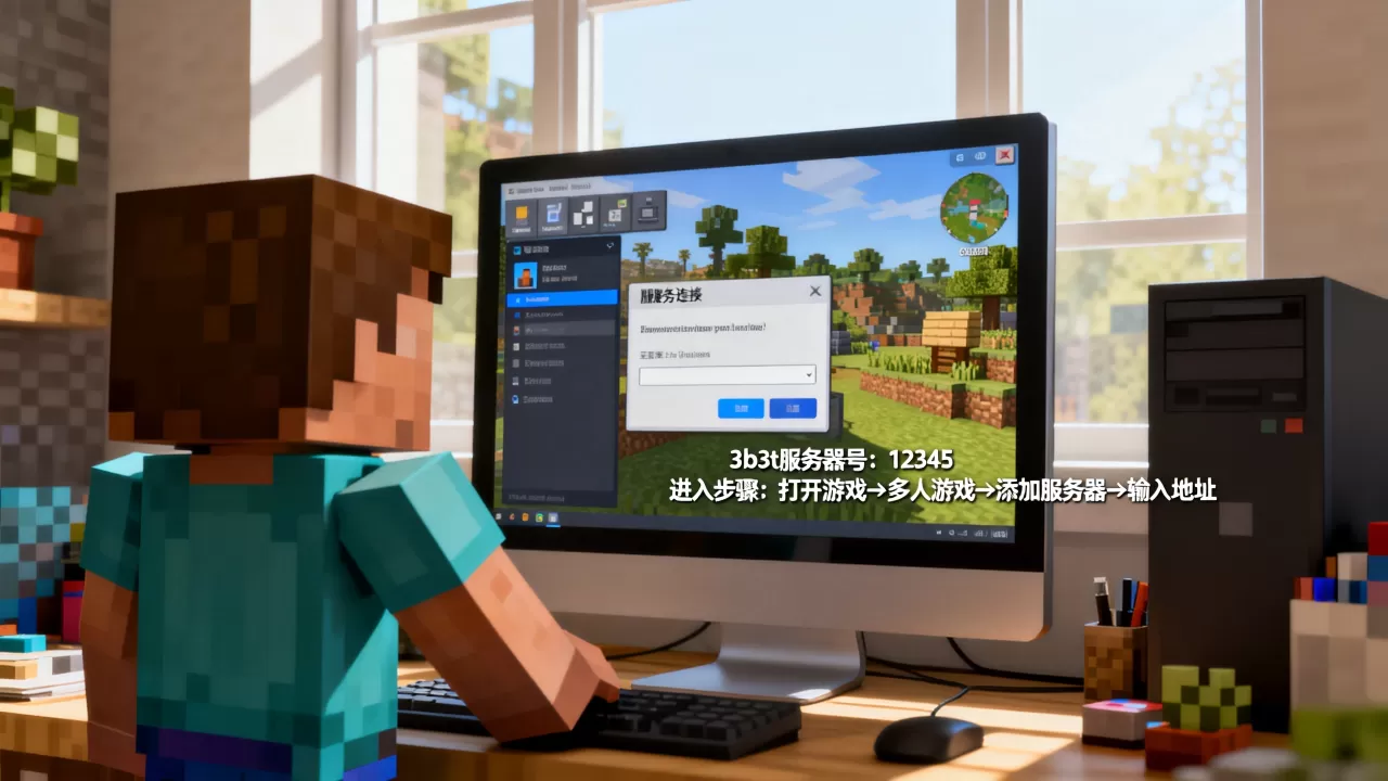 我的世界3b3t服务器号是多少?,怎么进服务器 我的世界3b3t服务器号是多少?,怎么进服务器