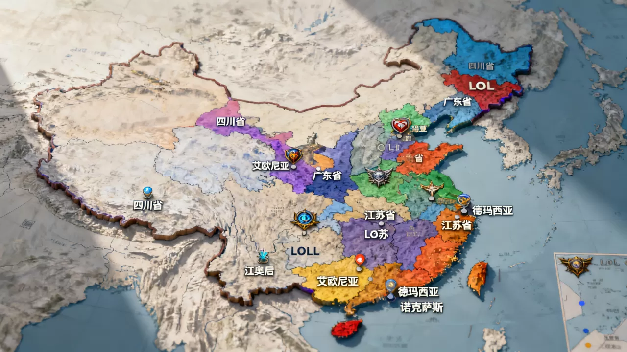 LOL电信服务器都在哪些省，哪个区最稳定？