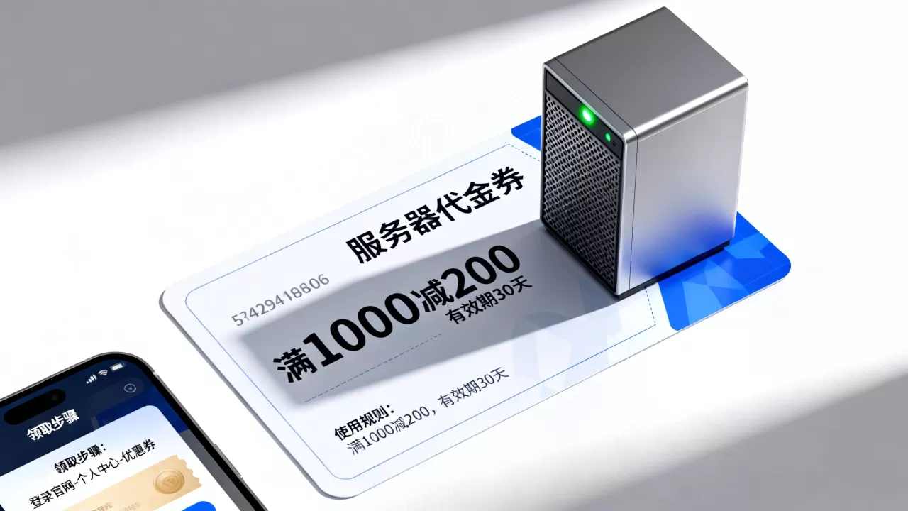服务器代金券到底值不值得领？，怎么领最划算