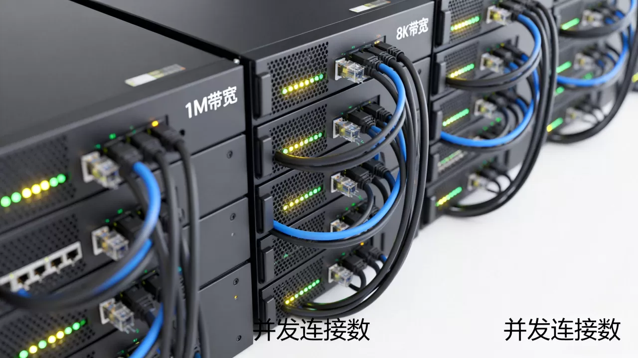 1m带宽服务器能允许多少人