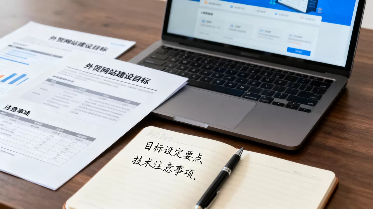番禺外贸网站建设目标如何设定，需要注意什么？