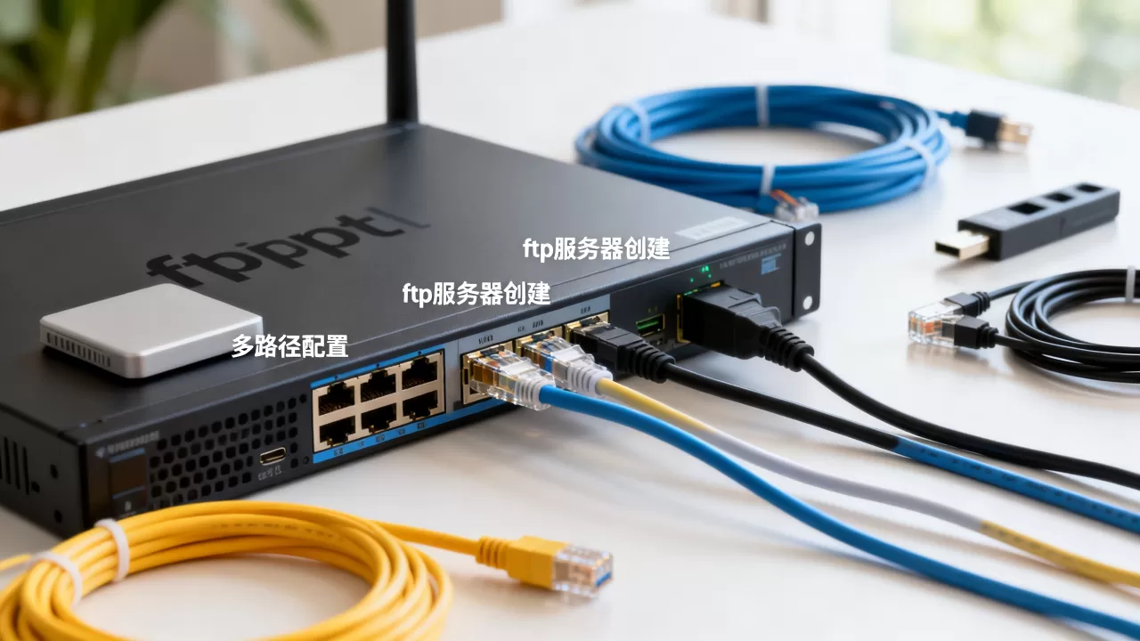 ftp服务器创建 多路径