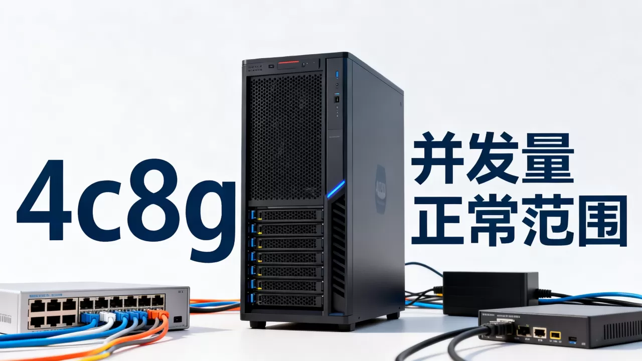4c8g服务器能处理多少并发?,并发量多少算正常范围 4c8g服务器能处理多少并发?,并发量多少算正常范围