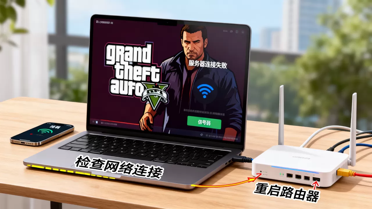 gta5服务器不可以用是怎么回事，怎么办